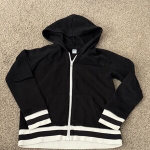 Old Navy Black and White Kids Hoodie